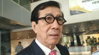 Jokowi-Kaesang Bersaing Jadi Ketum PSI, Yasonna: Kita tunggu saja!
