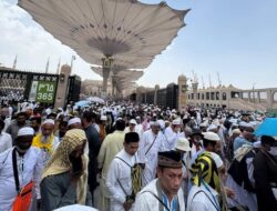 “Alhamdulillah, Kebahagiaan Jemaah Haji Terpisah Kloter di Makkah”