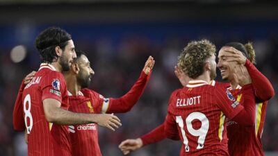 Liverpool Kocakkan Puasa Kemenangan, Target Juara Tetap Tercelik