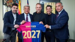 Barcelona Gandeng Flick, Ciptakan Sejarah Baru usai Treble Domestik