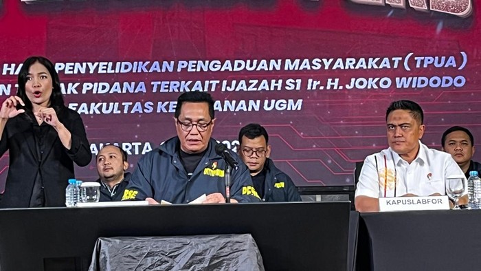 **Ijazah Jokowi Diterima sebagai Asli oleh Bareskrim, Pembanding Laboratoris Menunjukkan Identitas**