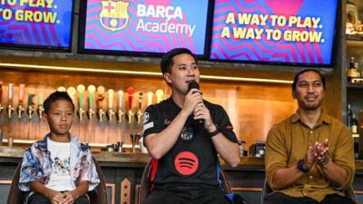 72 Pesepakbola Muda Indonesia Berangkat ke Barca Academy Camps dengan 3 Pelatih Spesialis dari Spanyol
