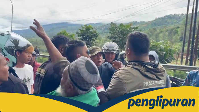 Tragedi Penertiban PKL di Puncak Bogor: 2 Satpol PP Terluka, Keributan Menerjang.