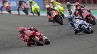 Quartararo Raih Pole Position, Marquez Terpingsa di Kualifikasi MotoGP Inggris