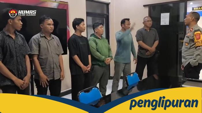 7 Debt Collector Ditangkap,Motor Warga Diamankan di Bogor