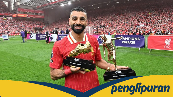 Mohamed Salah Top Skor Liga Inggris 2024/2025! - Update 2