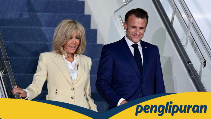 **Presiden Prancis Macron Tiba di Indonesia, Pujian untuk Keindahan Negeri Kita**