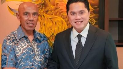 **Erick Thohir Bertemu Simon, Titip Harapan Ini untuk Masa Depan Bola Indonesia!**