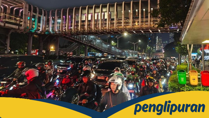[Macet Meluber di Sudirman, Warga Jaksel Geram! Soalnya...]