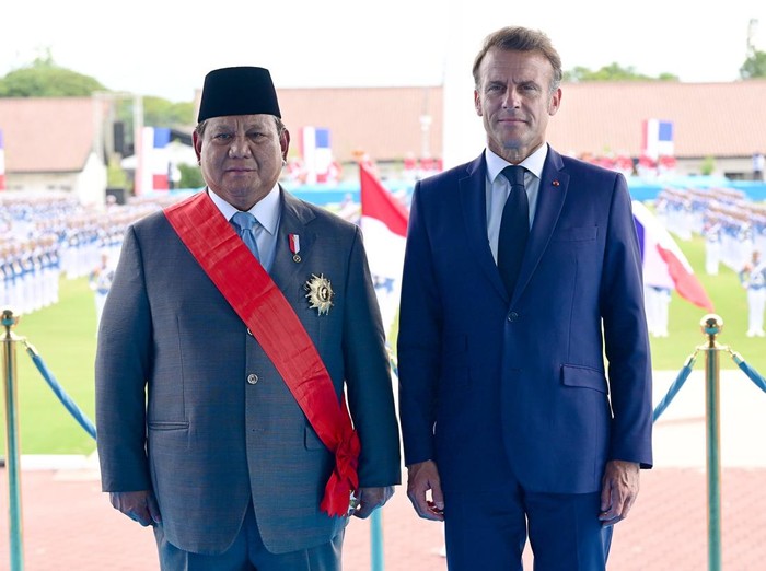 Prabowo Terima Kasih ke Macron Dianugerahi Grand Croix de la Legion d'Honneur, Prestasi Luar Biasa Indonesia di Mata Dunia