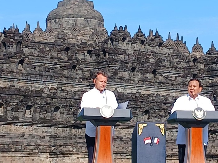 Dari Borobudur ke Stupa, Macron Terkesan dengan Warisan Budaya Indonesia