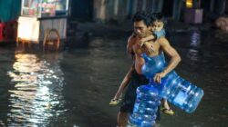 Banjir Rob Pagi Ini Terendam 55 Cm, 2 RT di Penjaringan Kebanjiran!
