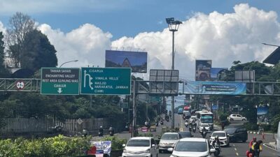 Contraflow Tol Jagorawi Dihentikan, Lalin Normal di Km 44-46 Puncak