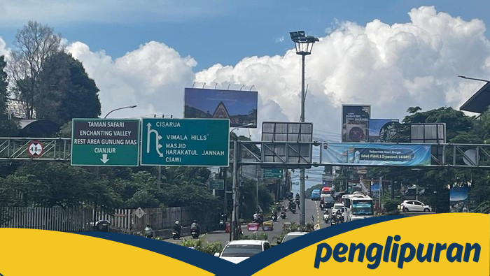 Contraflow Tol Jagorawi Dihentikan, Lalin Normal di Km 44-46 Puncak