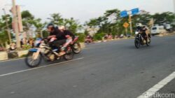 “Pebalap Liar di Pekalongan: Ibu Bawa 2 Anak Jadi Korban, Polisi Aksi”