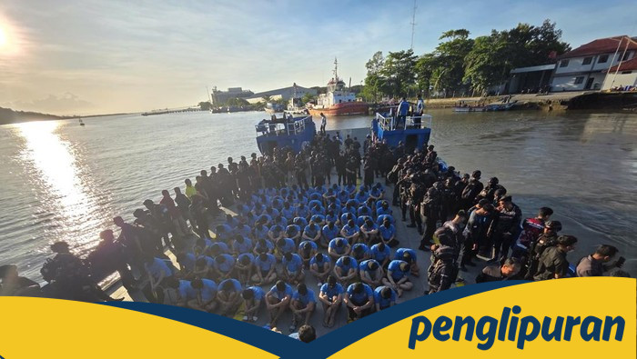 Zero Narkoba-HP, 100 Napi Beresiko Tinggi Dipindah ke Lapas Nusakambangan - Update 1