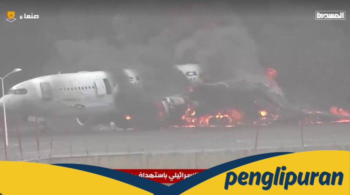 Israel Luncurkan Serangan, Pesawat Haji Yaman Hancur, Ribuan Jamaah Terancam