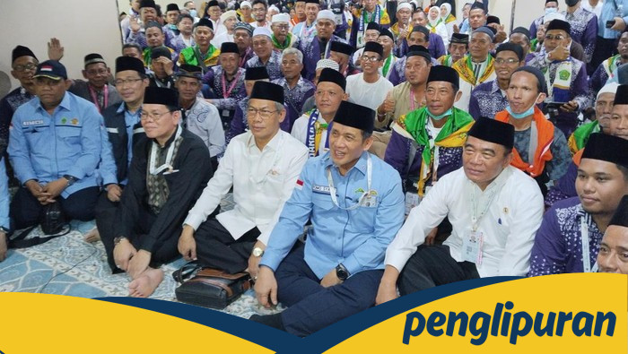 Dalam Pertemuan dengan Jemaah Haji RI di Makkah, Wamenag Ingin Mencegah Kebiasaan yang Mungkin Memicu Penyakit