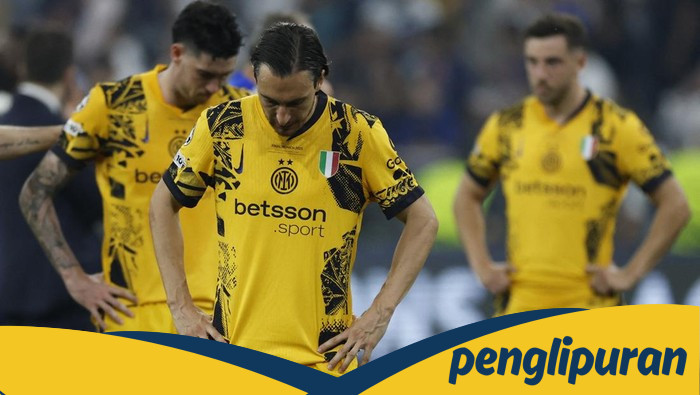 [Inter Milan Gagal, Treble Impian Hancur dalam Sekejap]