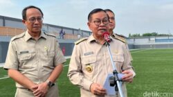 **Stadion Tugu Jakut Bersertifikasi FIFA, Pramono Tinjau Progres Renovasi**