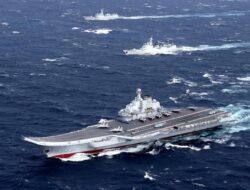 Tegang! China Kerahkan 2 Kapal Induk-Puluhan Kapal Militer ke Dekat Taiwan – Update 2
