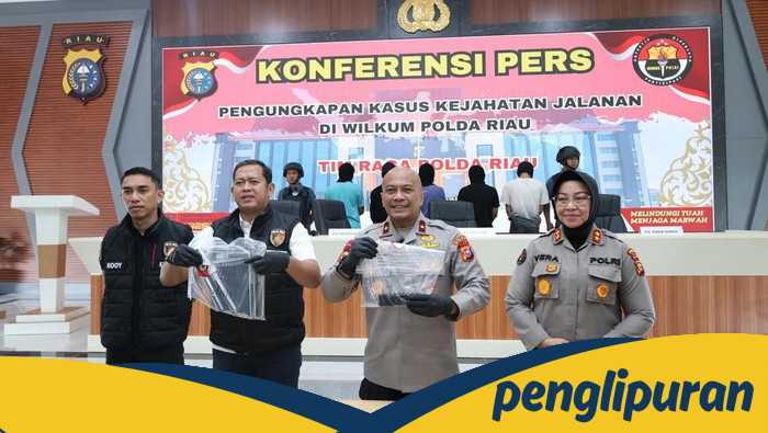 Geng Motor Viral di Riau, 8 Pelaku Dikukung Polisi dalam 12 Jam!