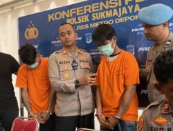 Polisi Depok Berhasil Ringkus Duo Pencuri Motor dalam 5 Menit
