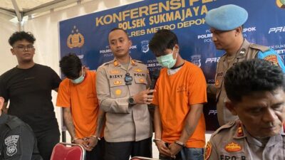 Polisi Depok Berhasil Ringkus Duo Pencuri Motor dalam 5 Menit
