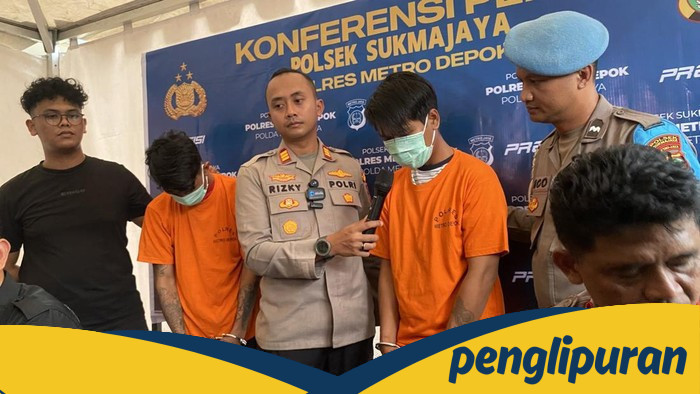 Polisi Depok Berhasil Ringkus Duo Pencuri Motor dalam 5 Menit