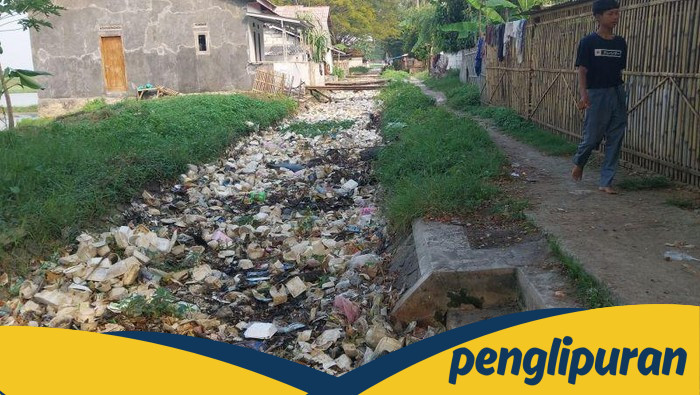 Jorok! Irigasi 1 Km di Serang Ternyata Jadi Tempat Sampah, Siapa yang Bertanggung Jawab?