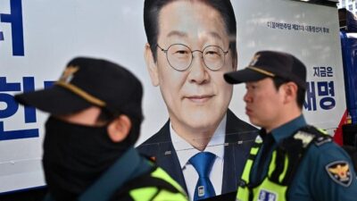 30.000 Polisi Amankan TPS di Korsel jelang Pilpres Berlangsung