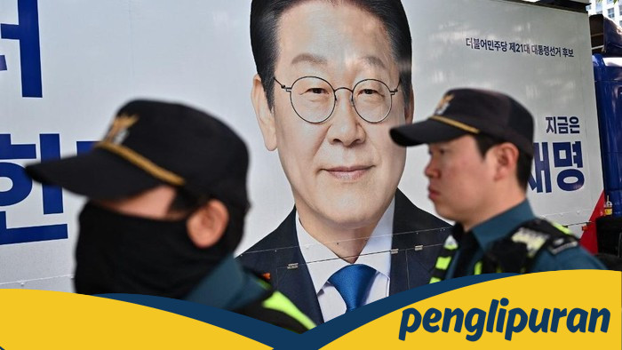 30.000 Polisi Amankan TPS di Korsel jelang Pilpres Berlangsung