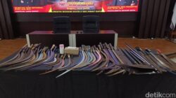 Ribuan Alat Tajam Ditemukan, Polresta Bogor Cegah Tawuran Berskala Besar!