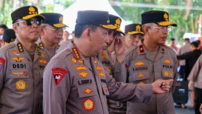 Kapolri Hadapi Krisis, Cek Lokasi Panen Raya Jagung Serentak di Kalbar