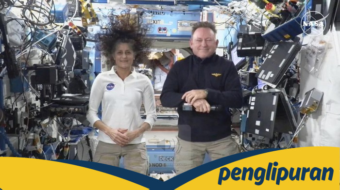 Dari 9 Bulan di Luar Angkasa, Kondisi 2 Astronot NASA Saat Ini Mampukah?