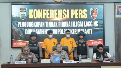 “Bukti Tak Terbantahkan: Nahkoda dan ABK Kapal Ilegal di Riau Jadi Tersangka”