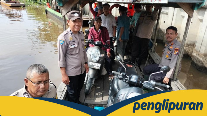 Polisi Riau Gelar Patroli Perahu, Antisipasi Kejahatan di Sungai Siak
