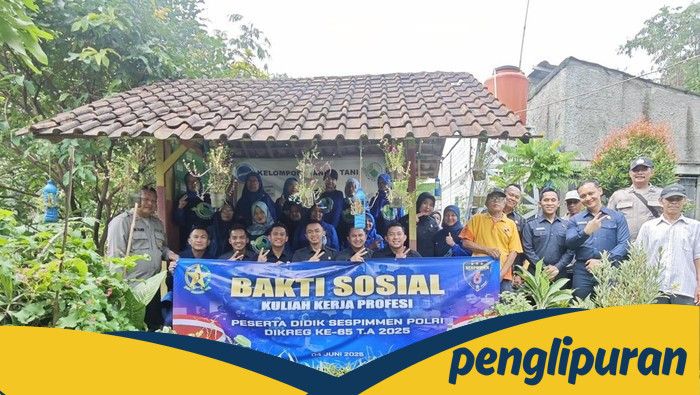 KKP di Bogor, Serdik Sespimen Polri Apresiasi Satgas Kampung Bebas Narkoba - Update 2