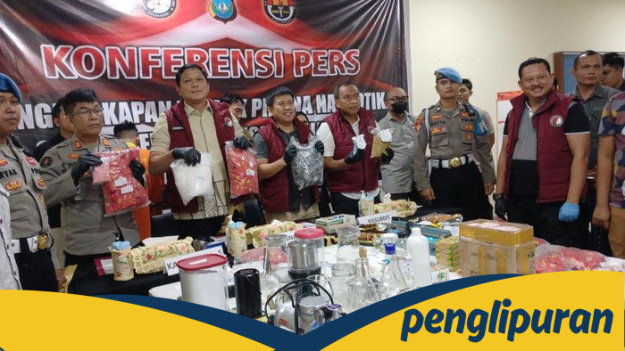 Polisi Bongkar Minilab Narkoba di Apartemen Kawasan Harbourbay Batam - Update 2