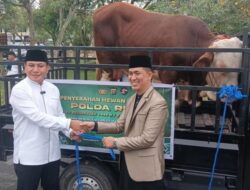 Polda Riau Salurkan 191 Ekor Hewan Kurban, Masyarakat Bersyukur