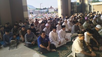 Polres Dumai Personel Jaga Keamanan Hewan Kurban Hingga Mal