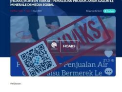 Galon Palsu Le Minerale: Hoaks atau Persaingan Bisnis? Pakar Bocorkan Motif