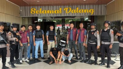 2 Penjahat Penjambretan Ditangkap Tim Raga, Rohul Kembali Aman!