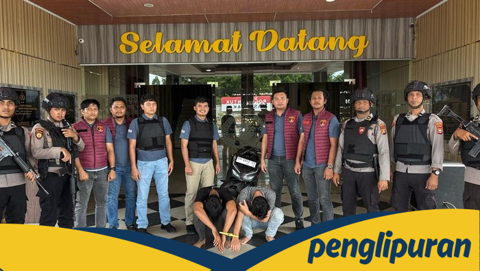 2 Penjahat Penjambretan Ditangkap Tim Raga, Rohul Kembali Aman!