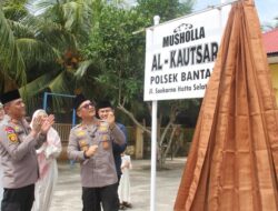 Idul Adha Bengkalis: Polres Resmikan Musala dan Potong Hewan Kurban Secara Meriah #IdulAdhaBengkalis