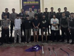 5 Pemuda Tawuran di Menteng Dikukuh Polisi, Senjata Tirus Disita