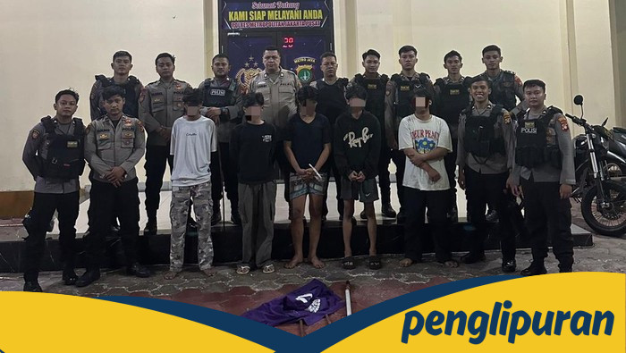 5 Pemuda Tawuran di Menteng Dikukuh Polisi, Senjata Tirus Disita