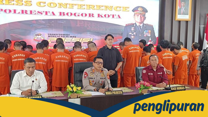 56 Tersangka Narkoba dan Miras Jatuh di Tangan Polres Bogor dalam 2 Bulan