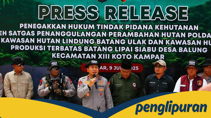 Ribuan Hutan Lindung Dihancurkan, Polda Riau Tegakkan Hukum untuk 4 Tersangka
