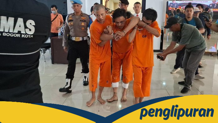 Polresta Bogor Menembak Tersangka Curanmor yang Mencoba Kabur, Lihat Penampakannya!